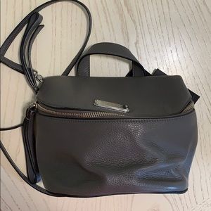 Marc Jacobs grey leather cross body new w tags